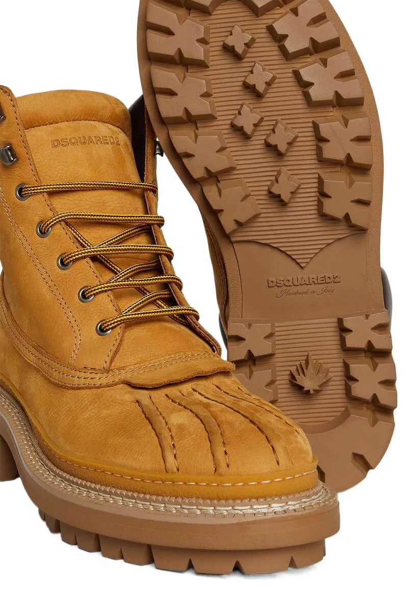 Lace-Up Hiking Boots