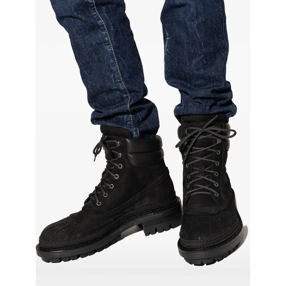 Army Lace-Up Boots