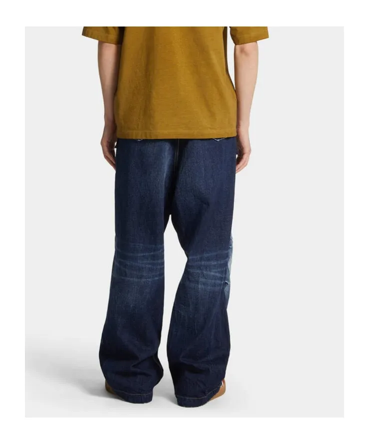 Be Cool Be Nice Utility Wide Denim Pants
