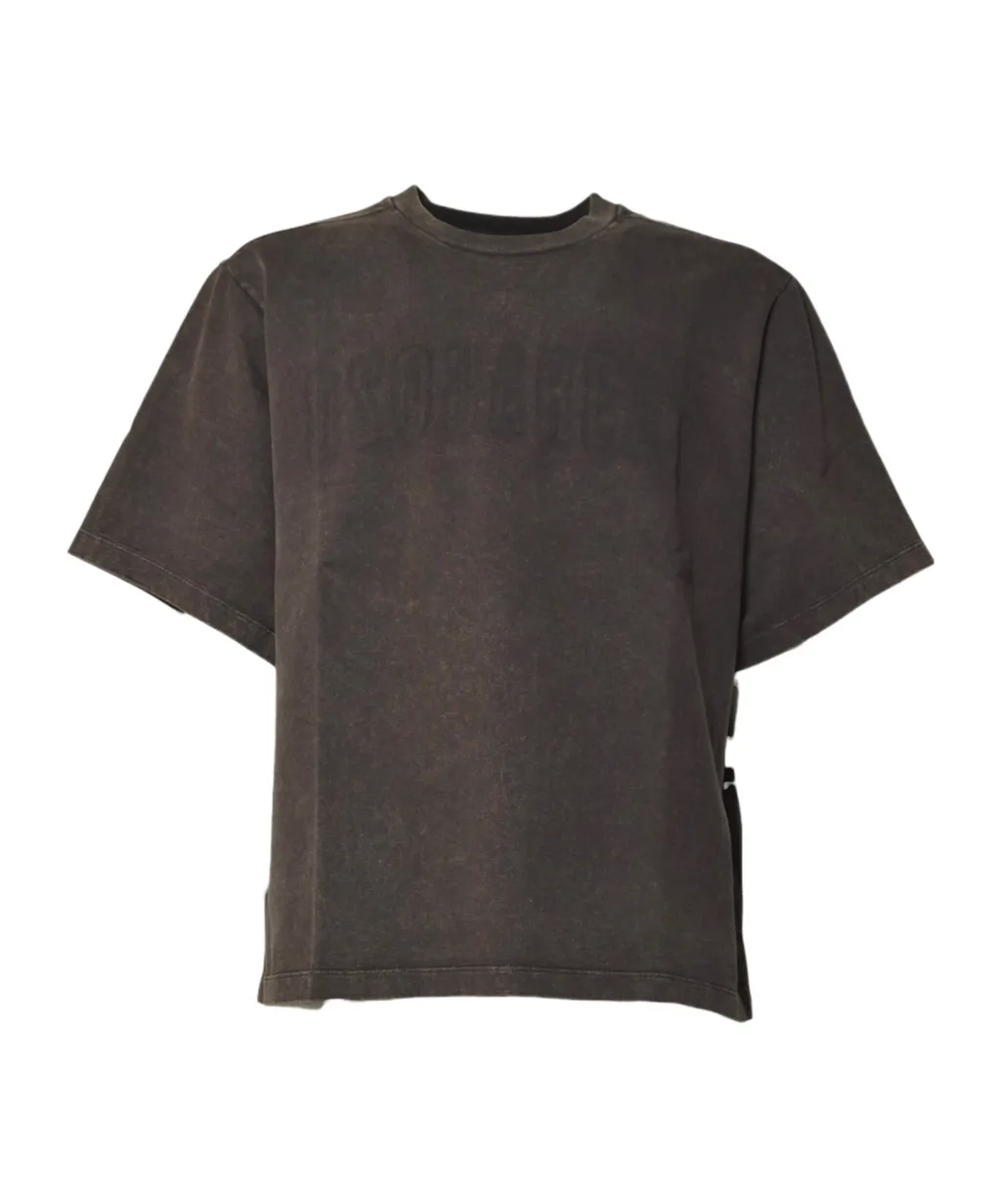Loose Ada Fit Raw Edge T-Shirt