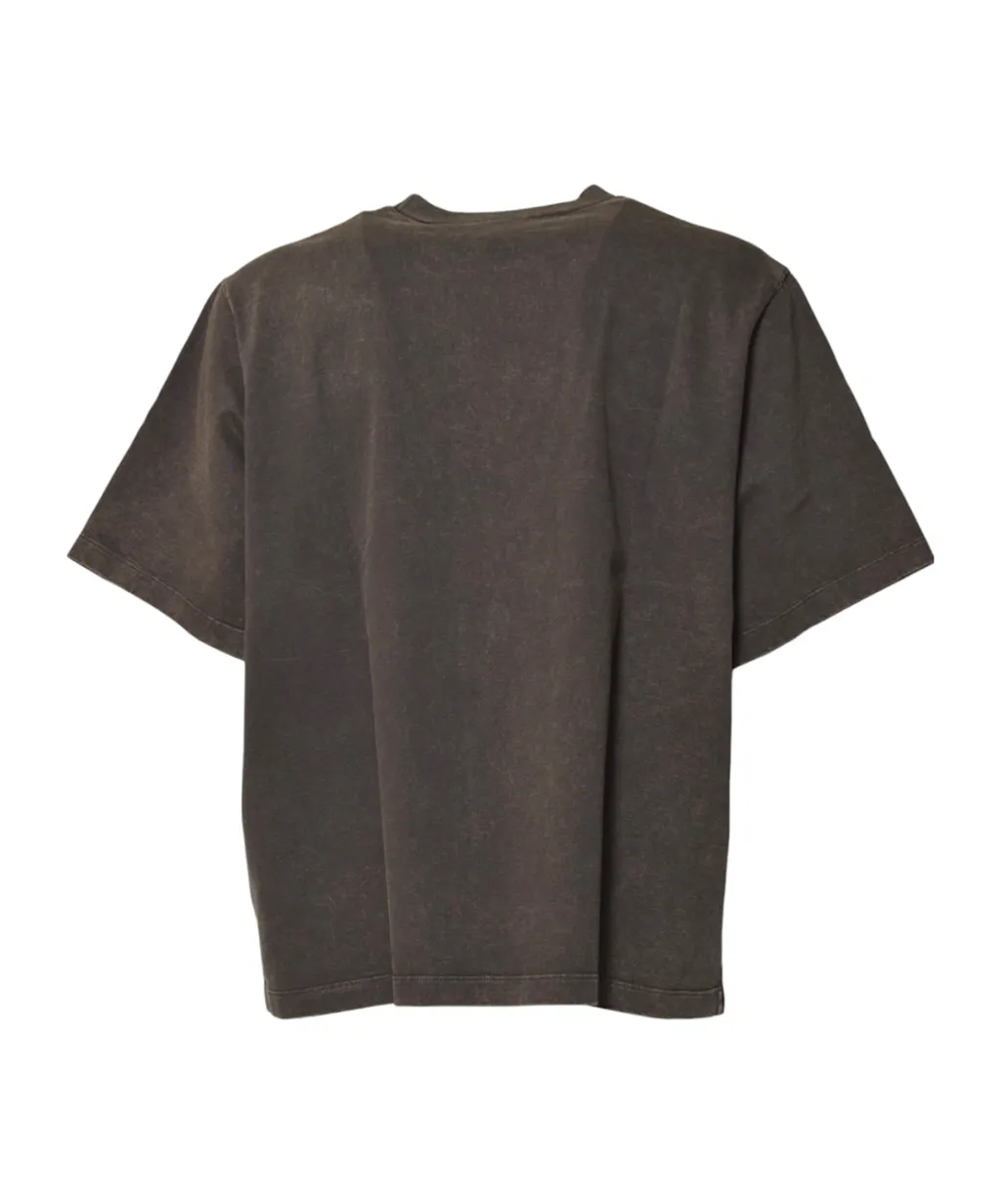 Loose Ada Fit Raw Edge T-Shirt