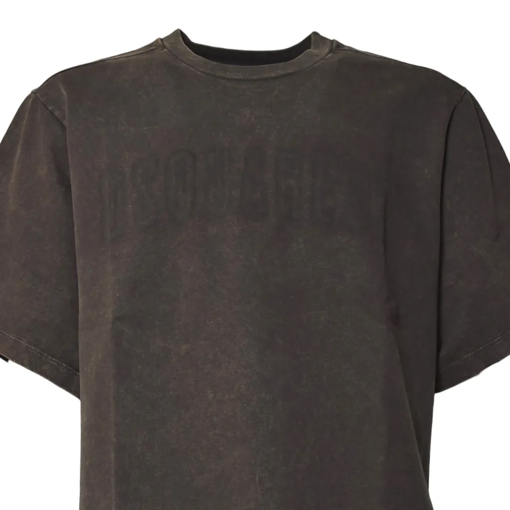 Loose Ada Fit Raw Edge T-Shirt