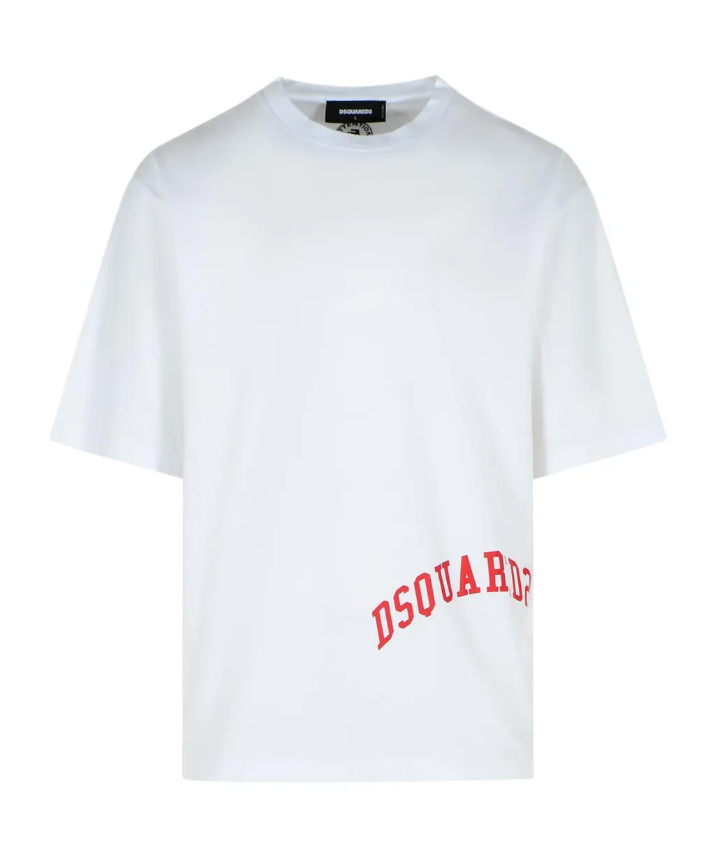 Logo Printed Crewneck T-Shirt