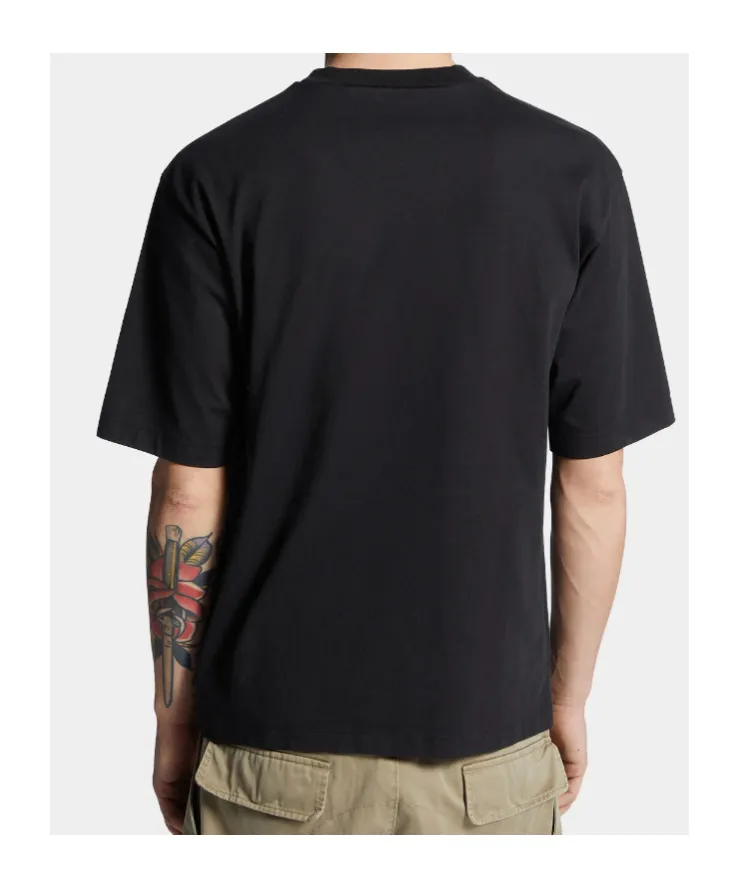 Loose Fit Raised Printed T-Shirt
