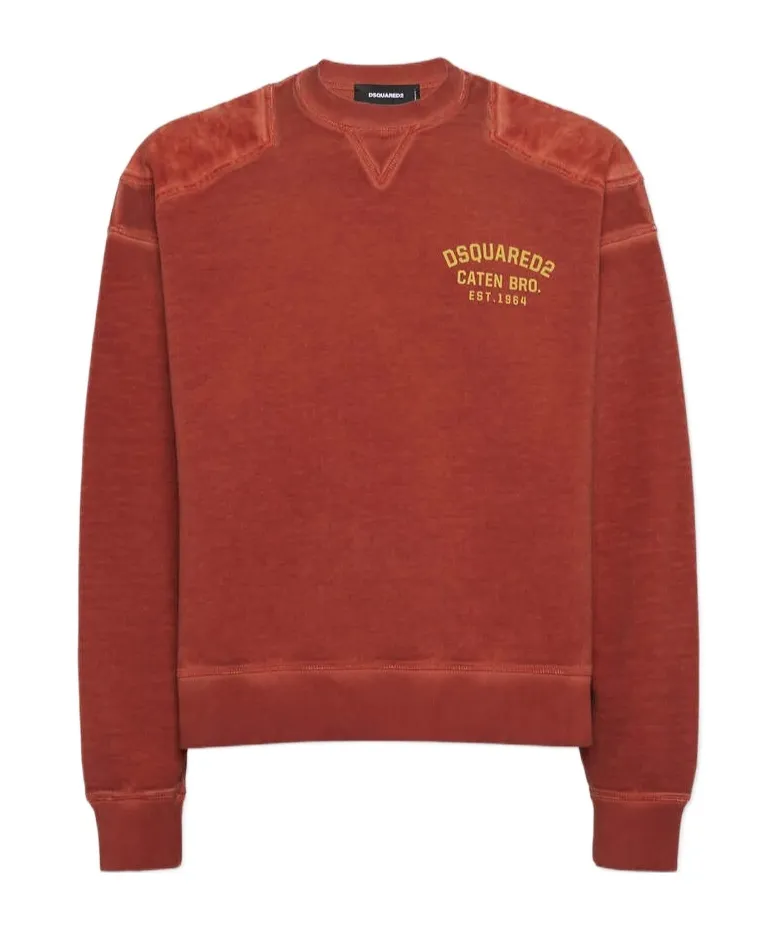Supernegative Dyed Cipro Loose Fit Sweatshirt