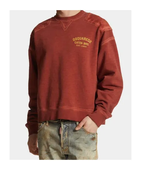 Supernegative Dyed Cipro Loose Fit Sweatshirt