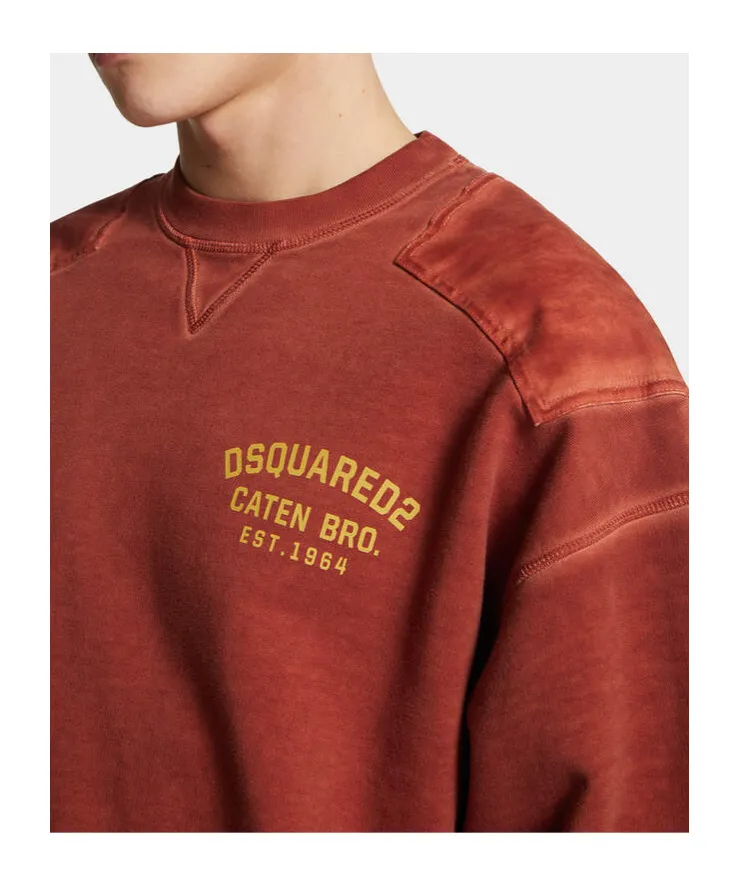 Supernegative Dyed Cipro Loose Fit Sweatshirt