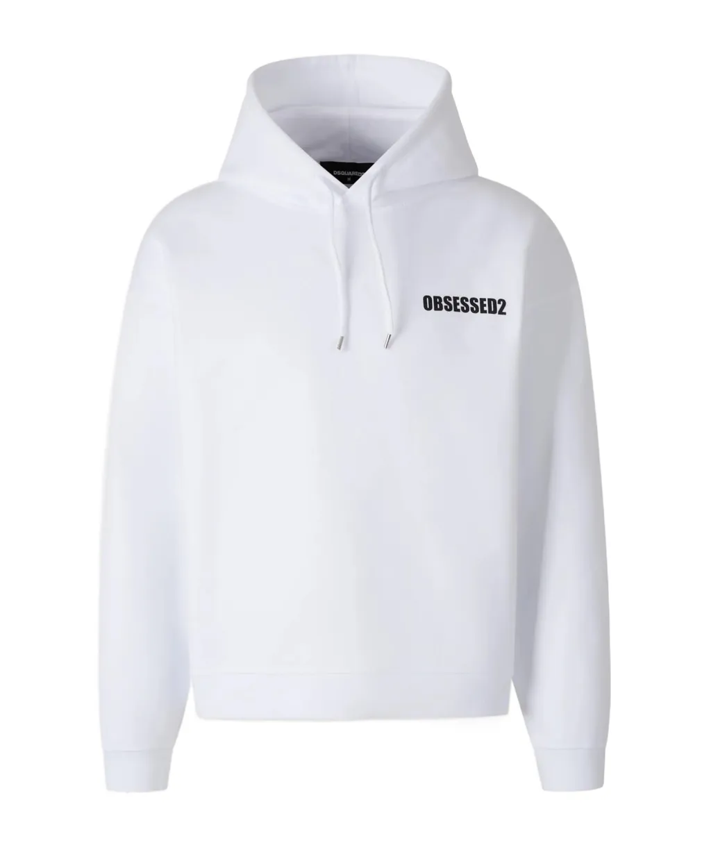 Logo-Printed Drawstring Hoodie