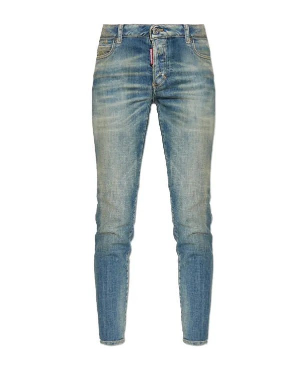 Jennifer Tapered-Leg Jeans