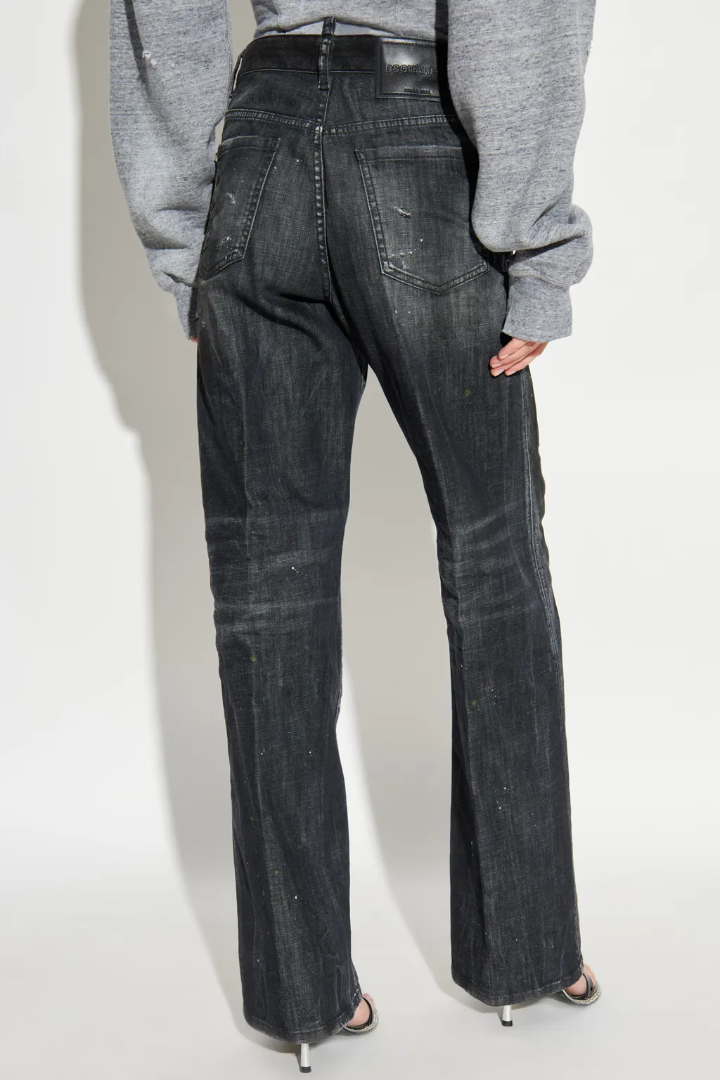 San Diego Straight-Leg Distressed Jeans