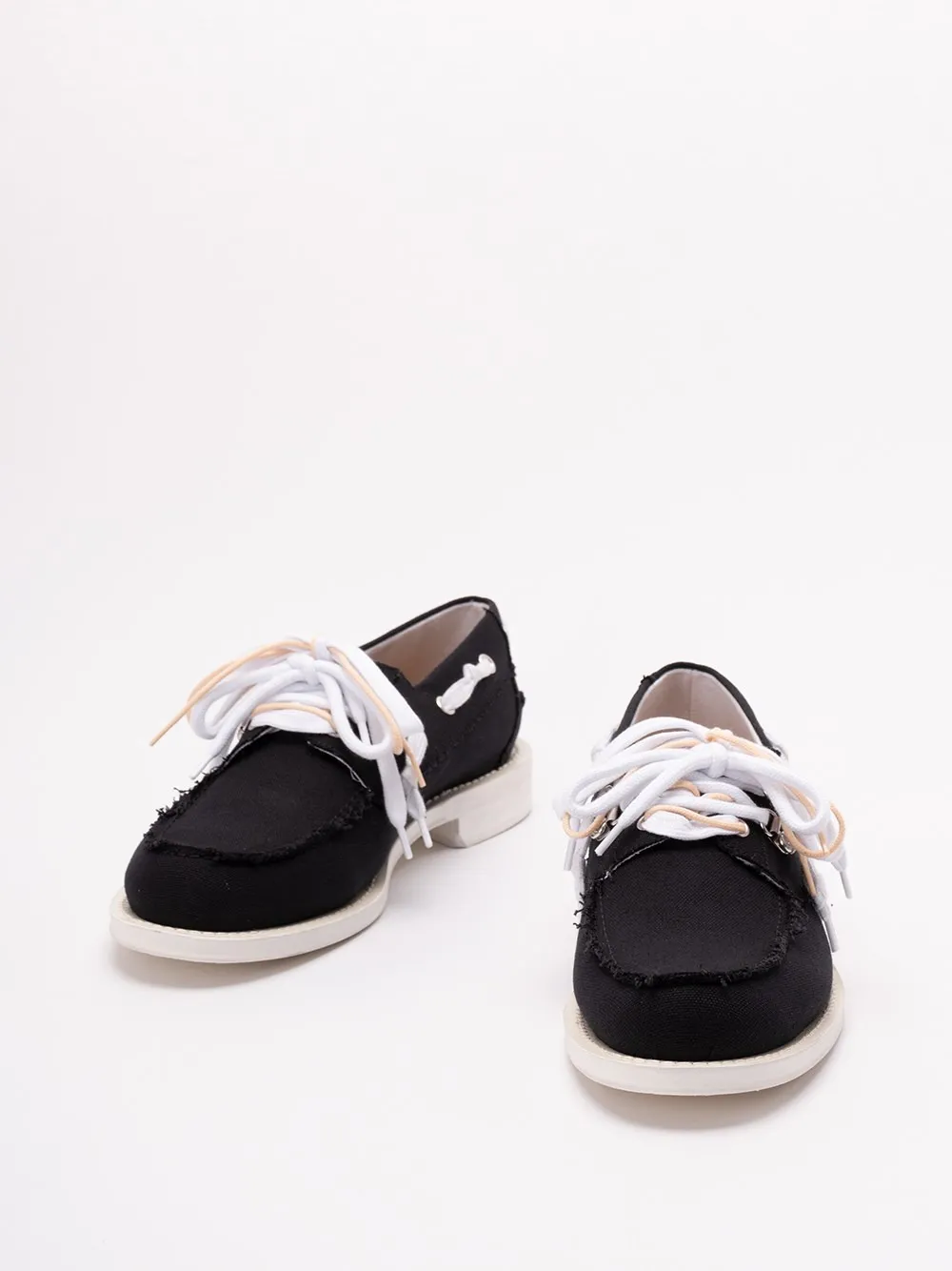 Dsquared2 X Magliano Distressed Boat Shoes