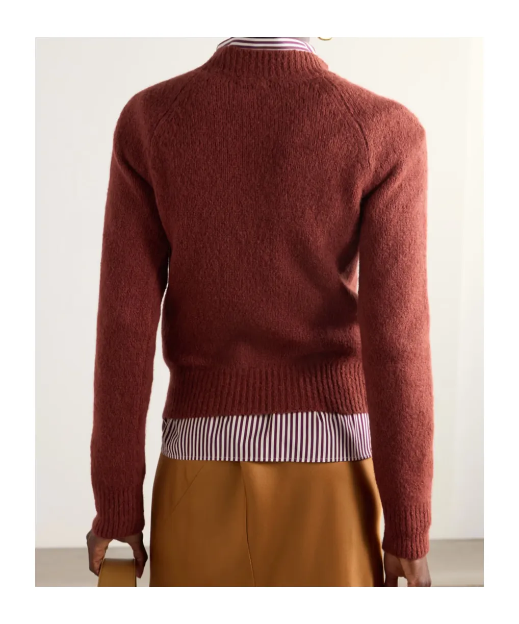 Alpaca Wool Blended Sweater