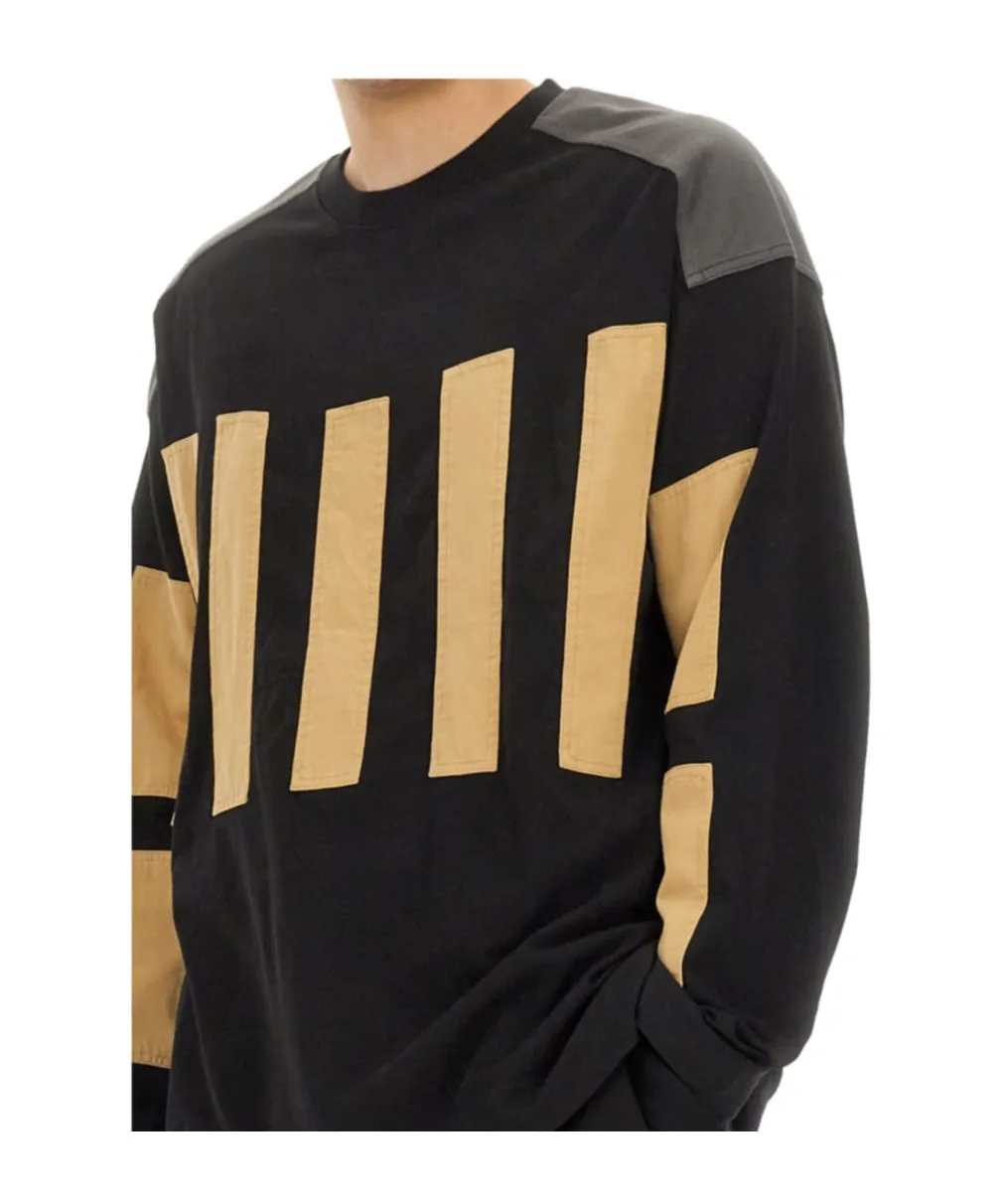 Patch Detailed Crewneck Sweatshirt