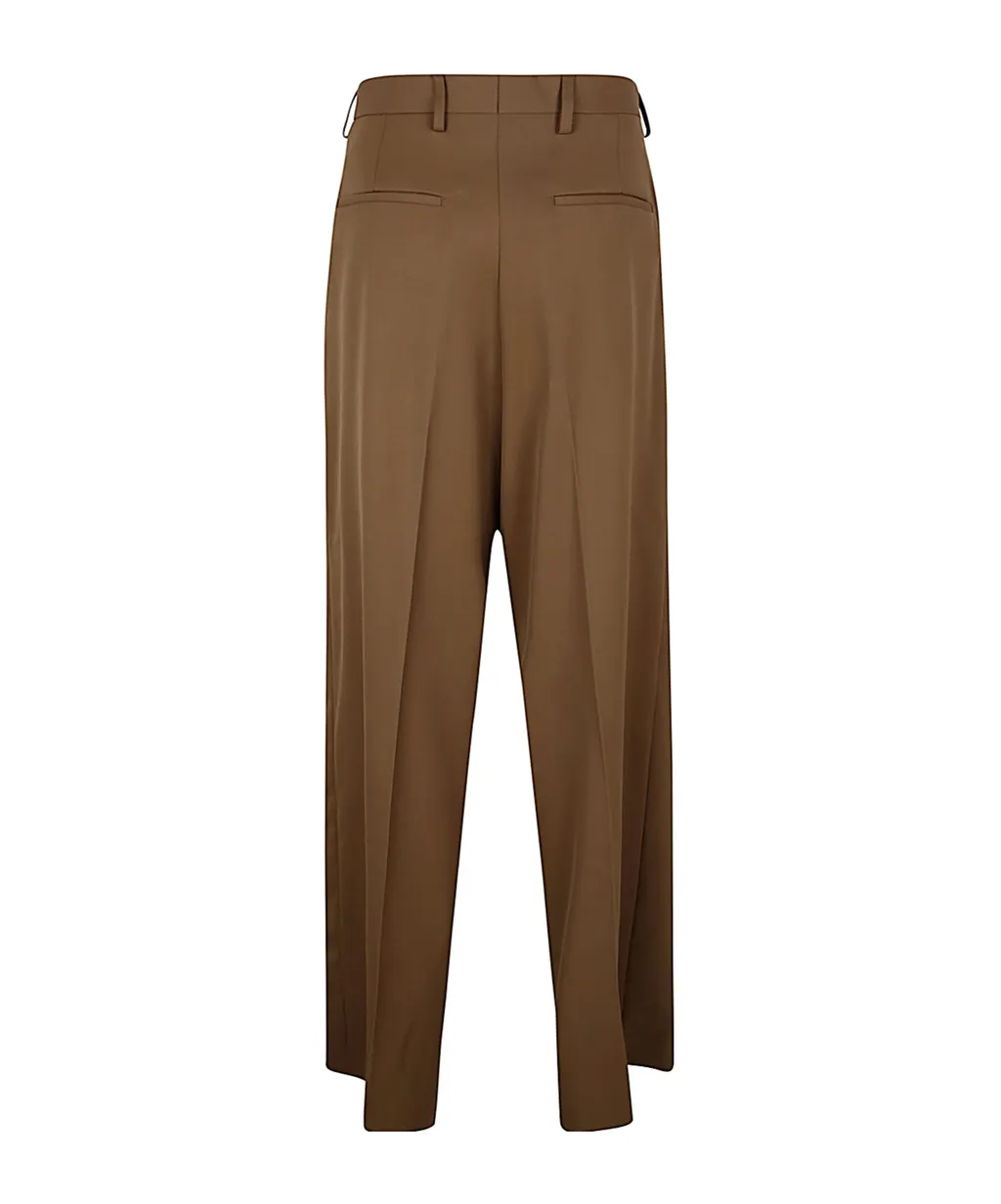 Belt-Loop Casual Pants