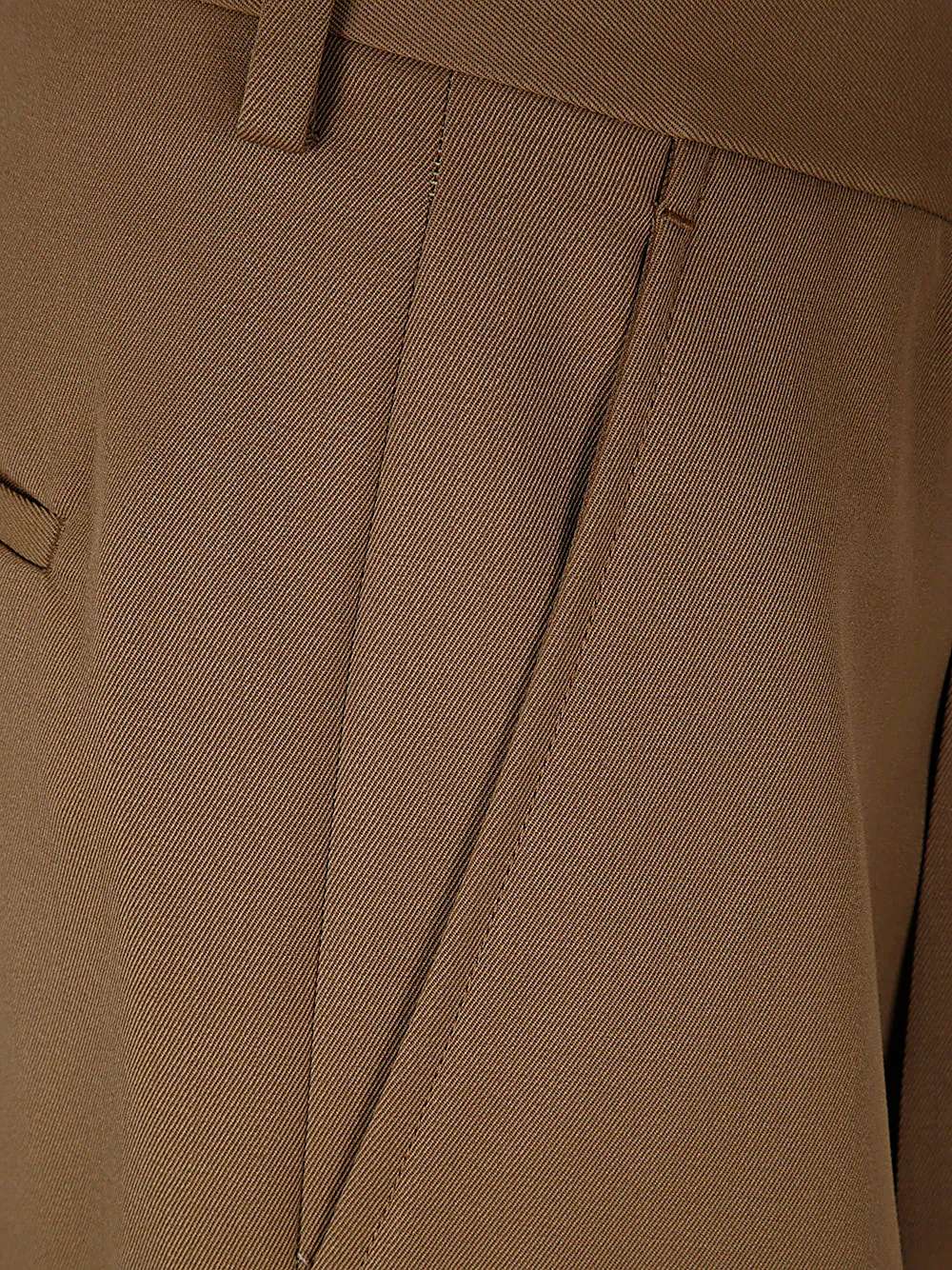 Belt-Loop Casual Pants