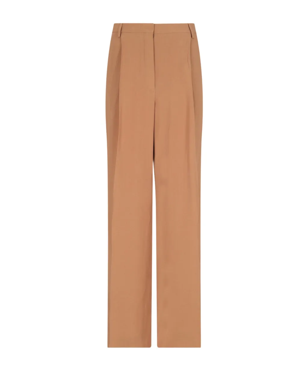 Straight-Leg Tailored Trousers