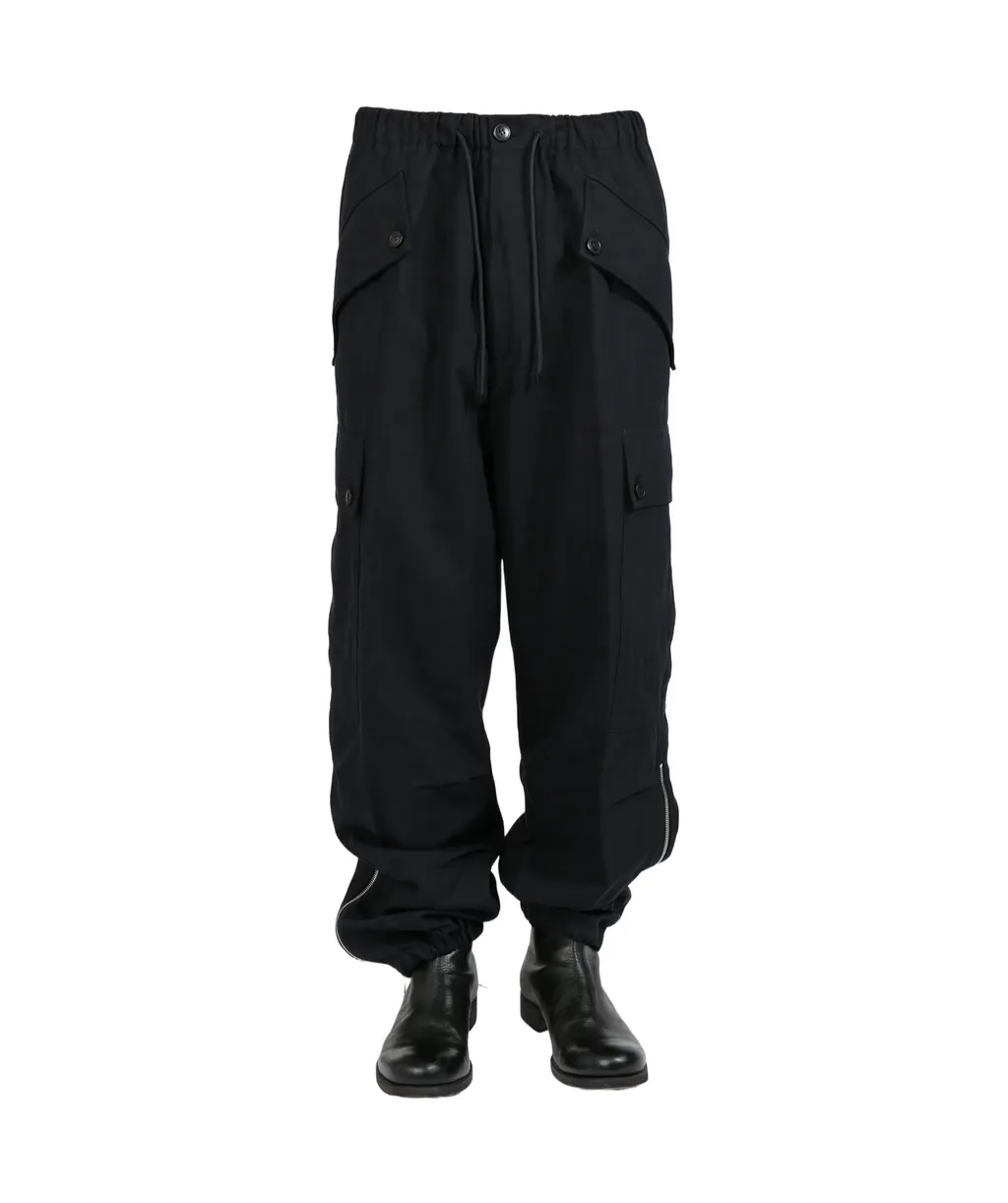 Drawstring Cargo Pants