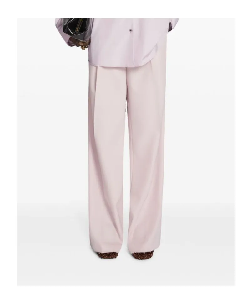 Pleated Long Trousers