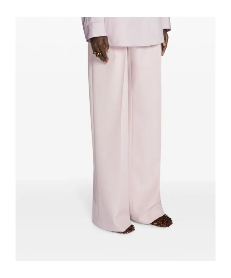 Pleated Long Trousers