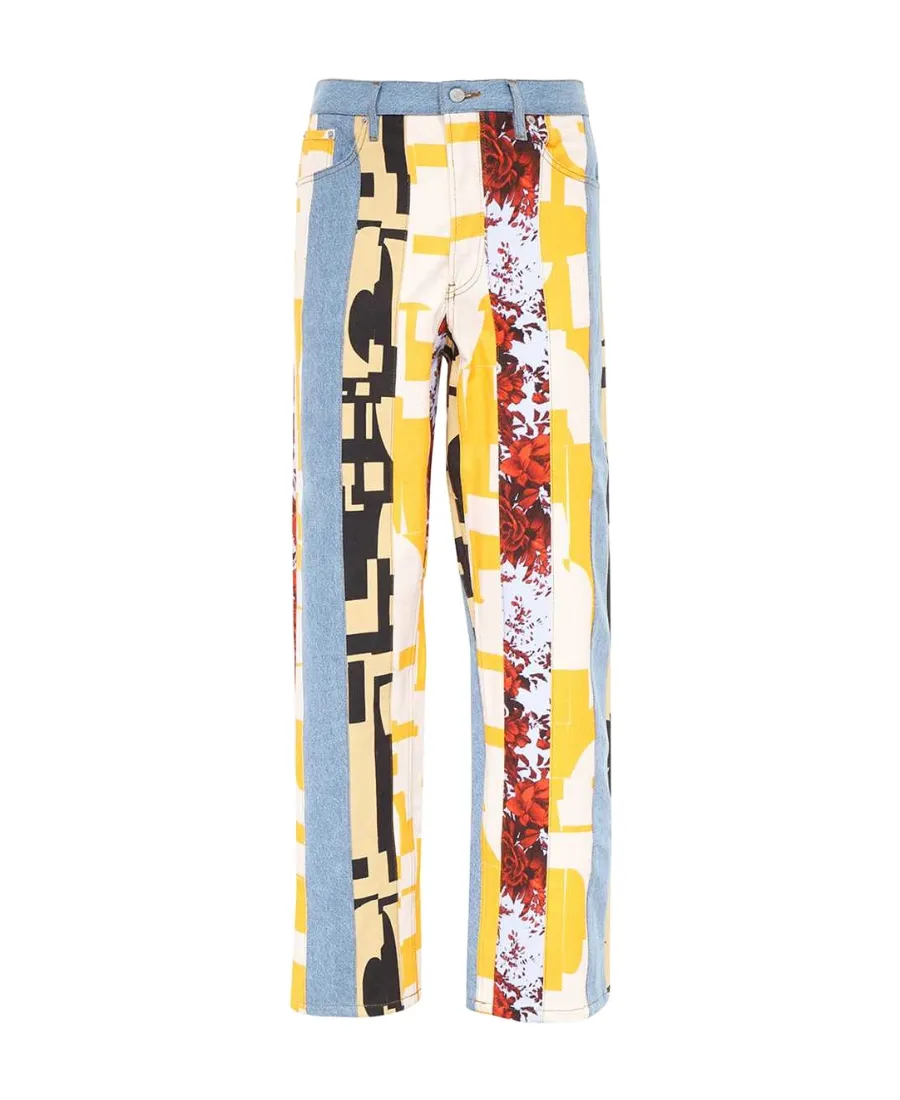 Pattern Casual Pants
