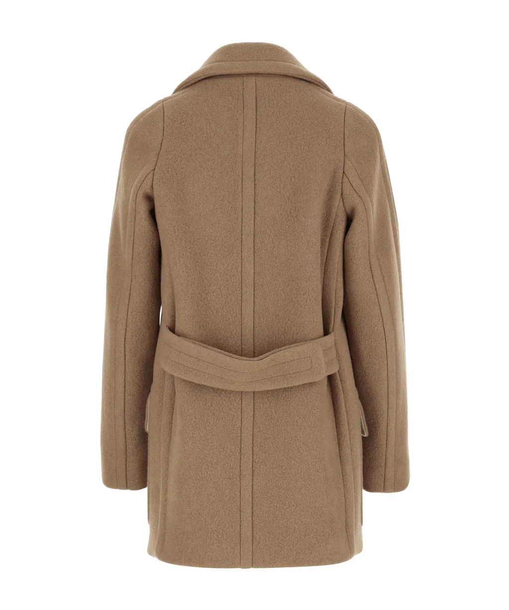 Double-Breasted Short Coat
