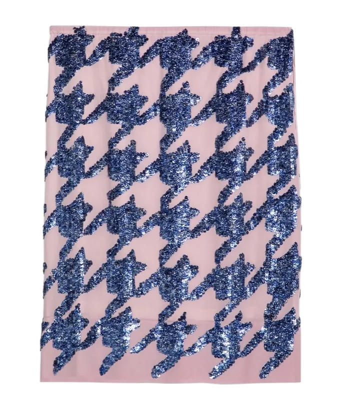 Sequin Embellished Midi Skirt