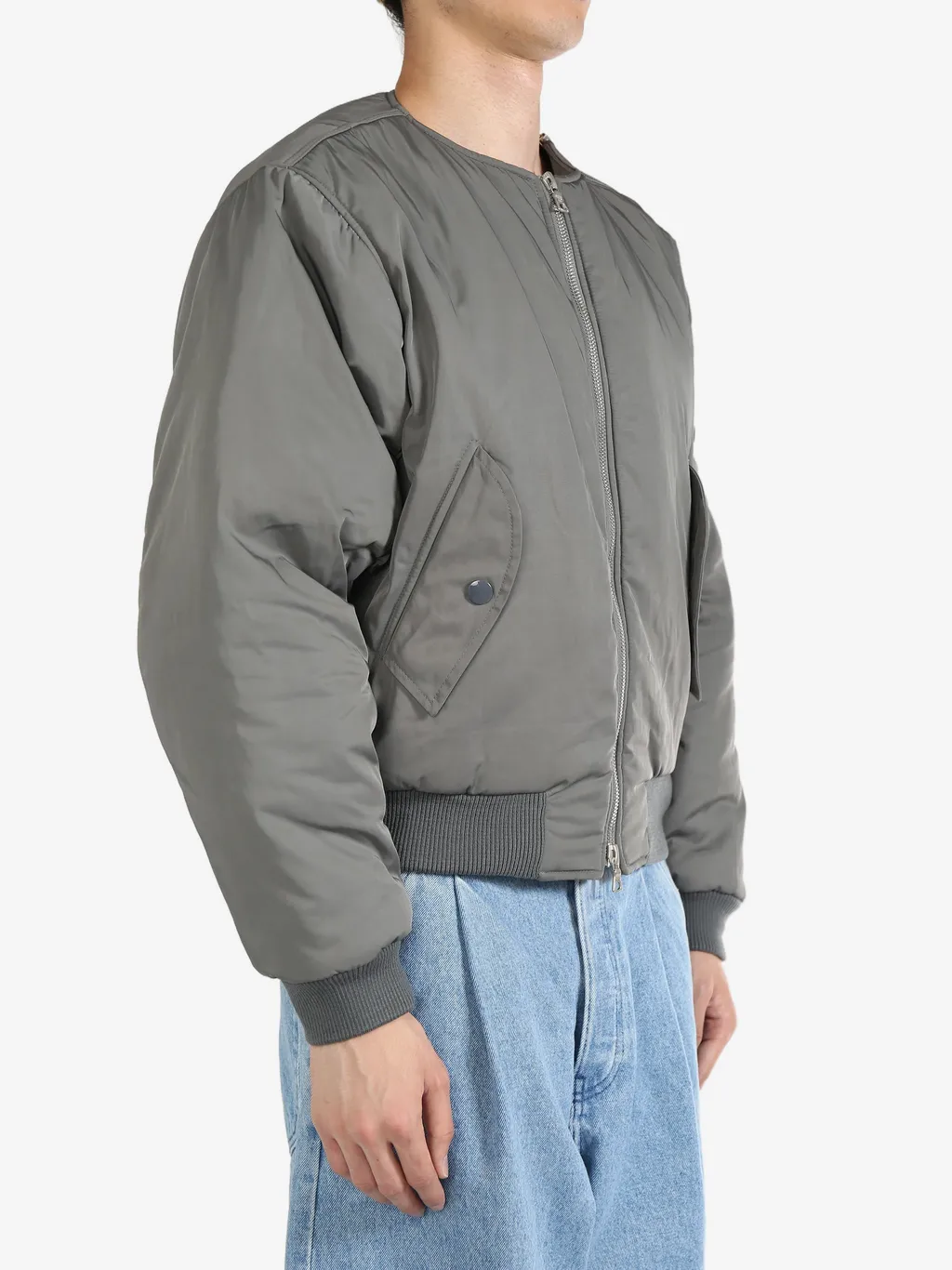 Zip-Up Crewneck Jacket