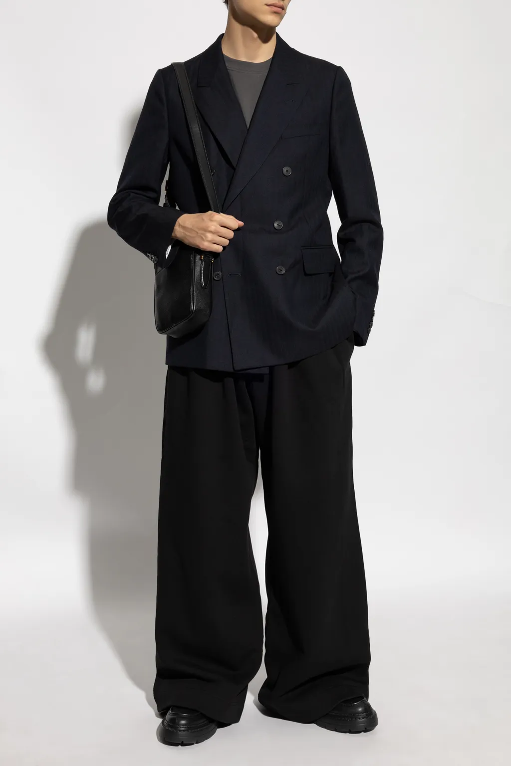 Double-Breasted Tailored Blazer