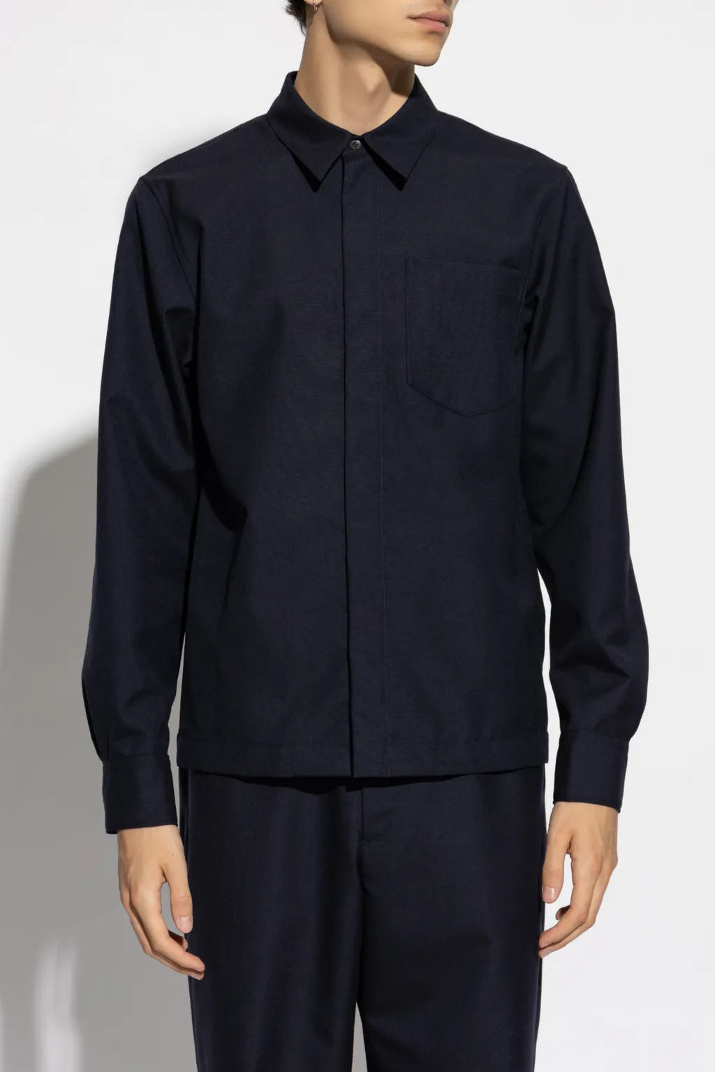 Concealed Fastened Shirt