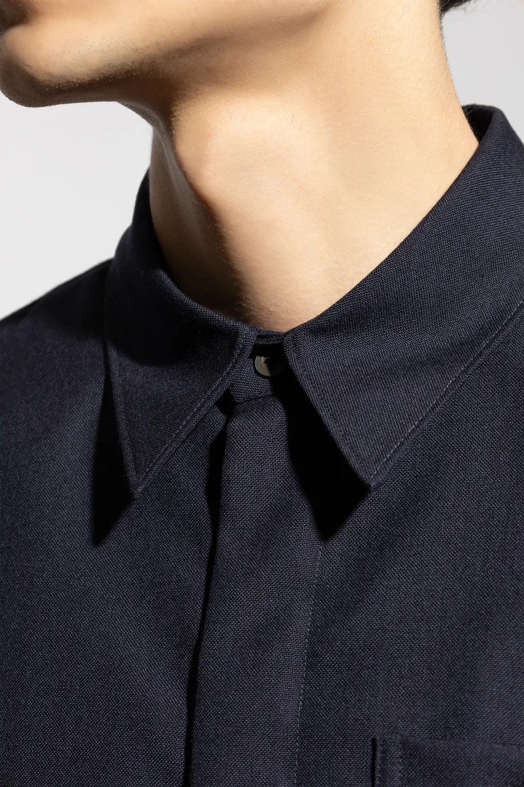 Concealed Fastened Shirt