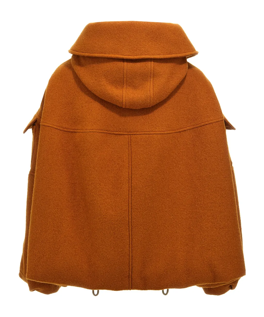 Hooded Drawstring Jacket