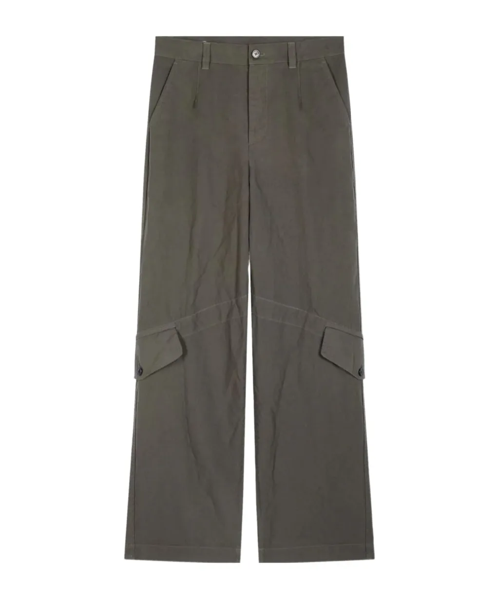 Belt-Loop Casual Pants