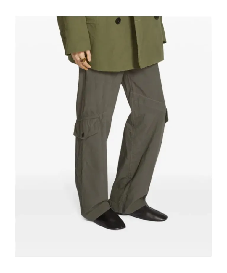 Belt-Loop Casual Pants