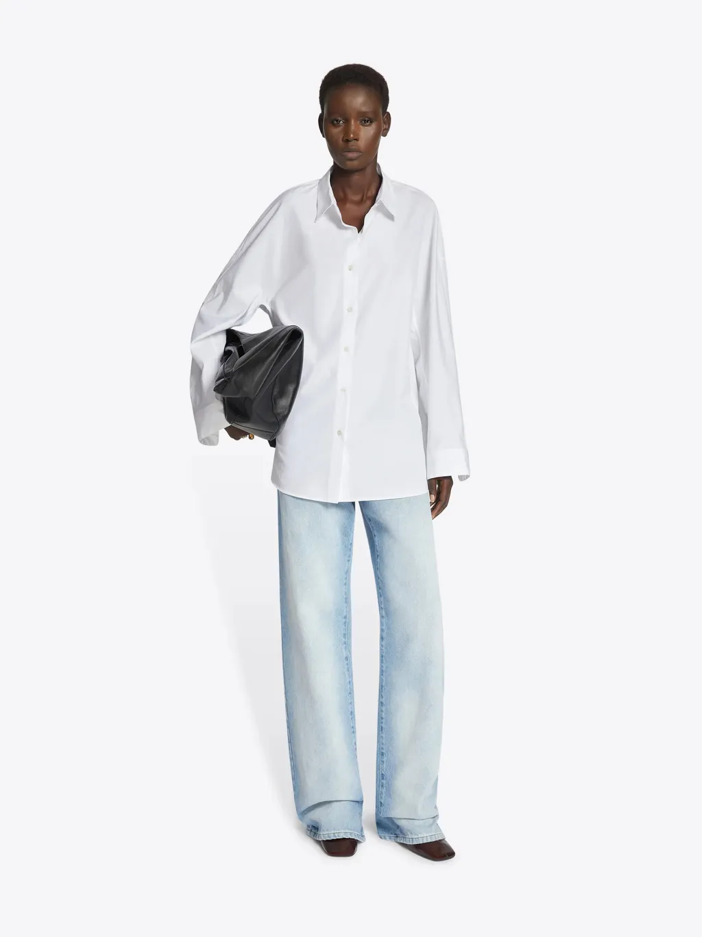 Lapel Long-Sleeved Shirt
