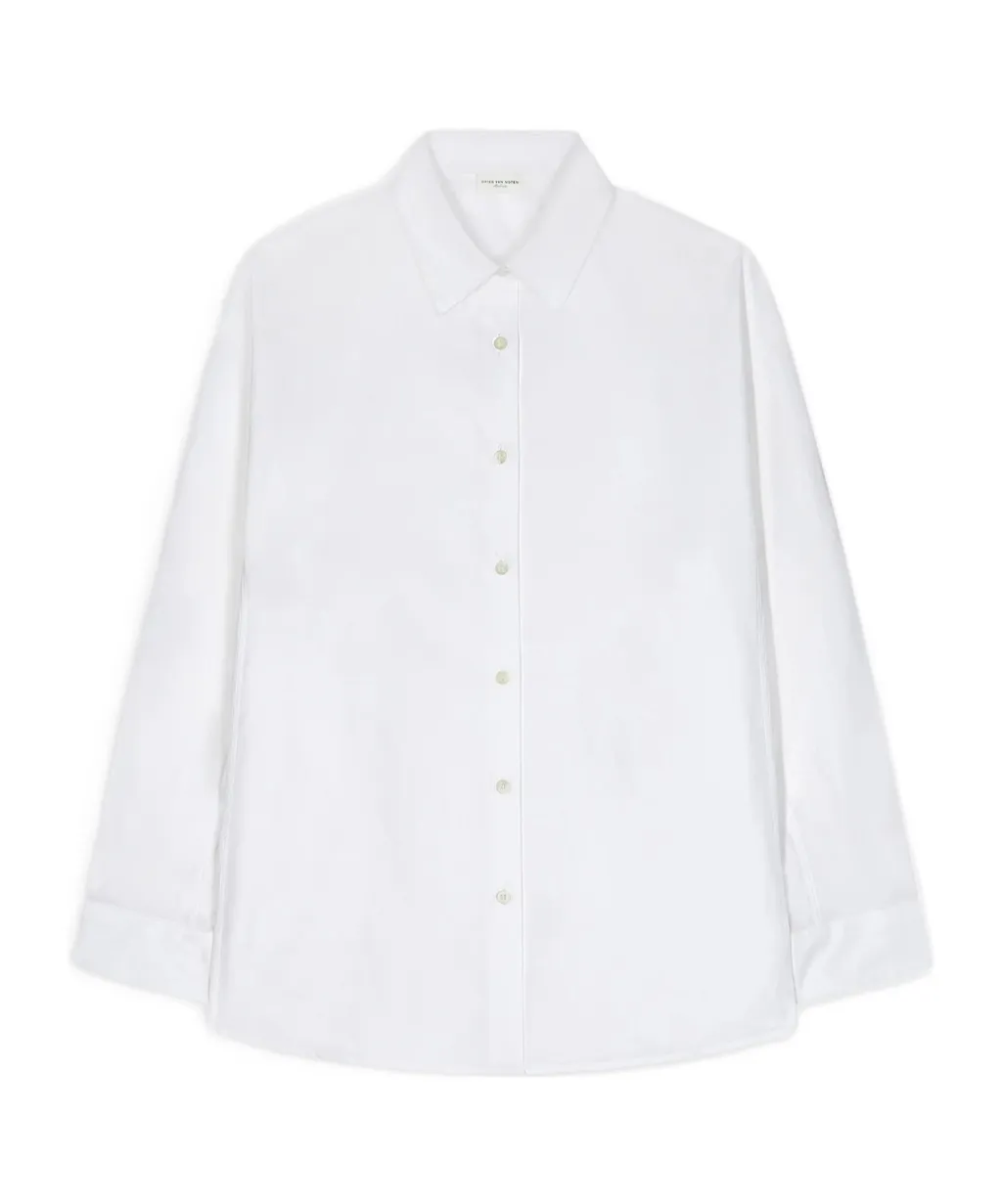 Lapel Long-Sleeved Shirt