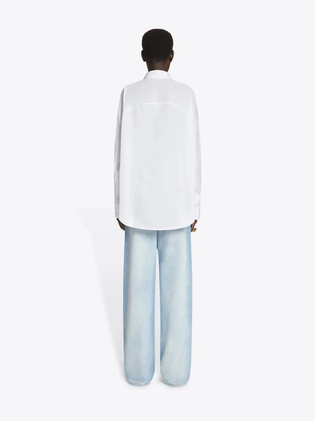 Lapel Long-Sleeved Shirt
