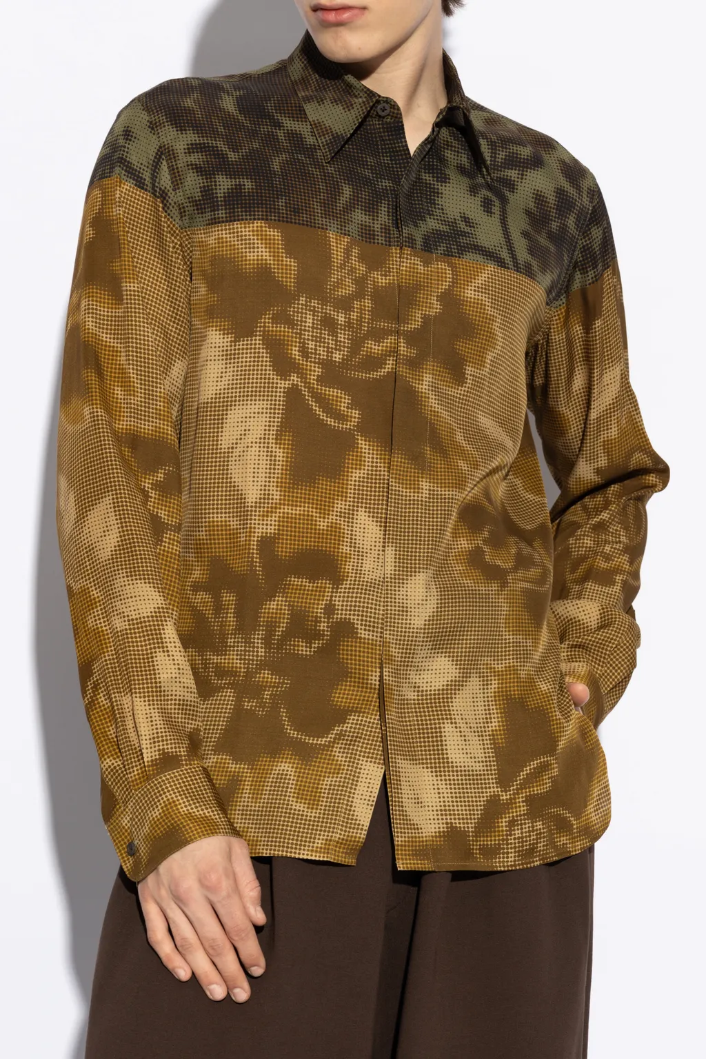 Carvies 9080 Floral Pattern Shirt