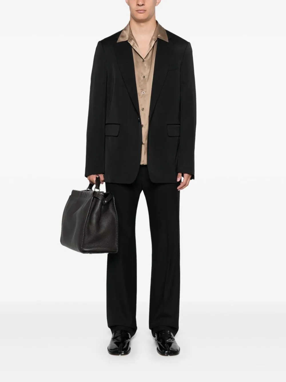 Long-Sleeved Suit Coat