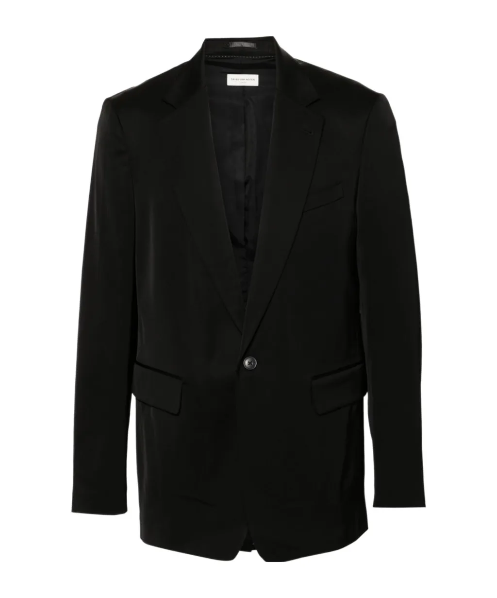 Long-Sleeved Suit Coat