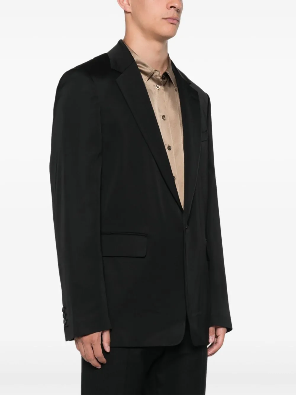 Long-Sleeved Suit Coat