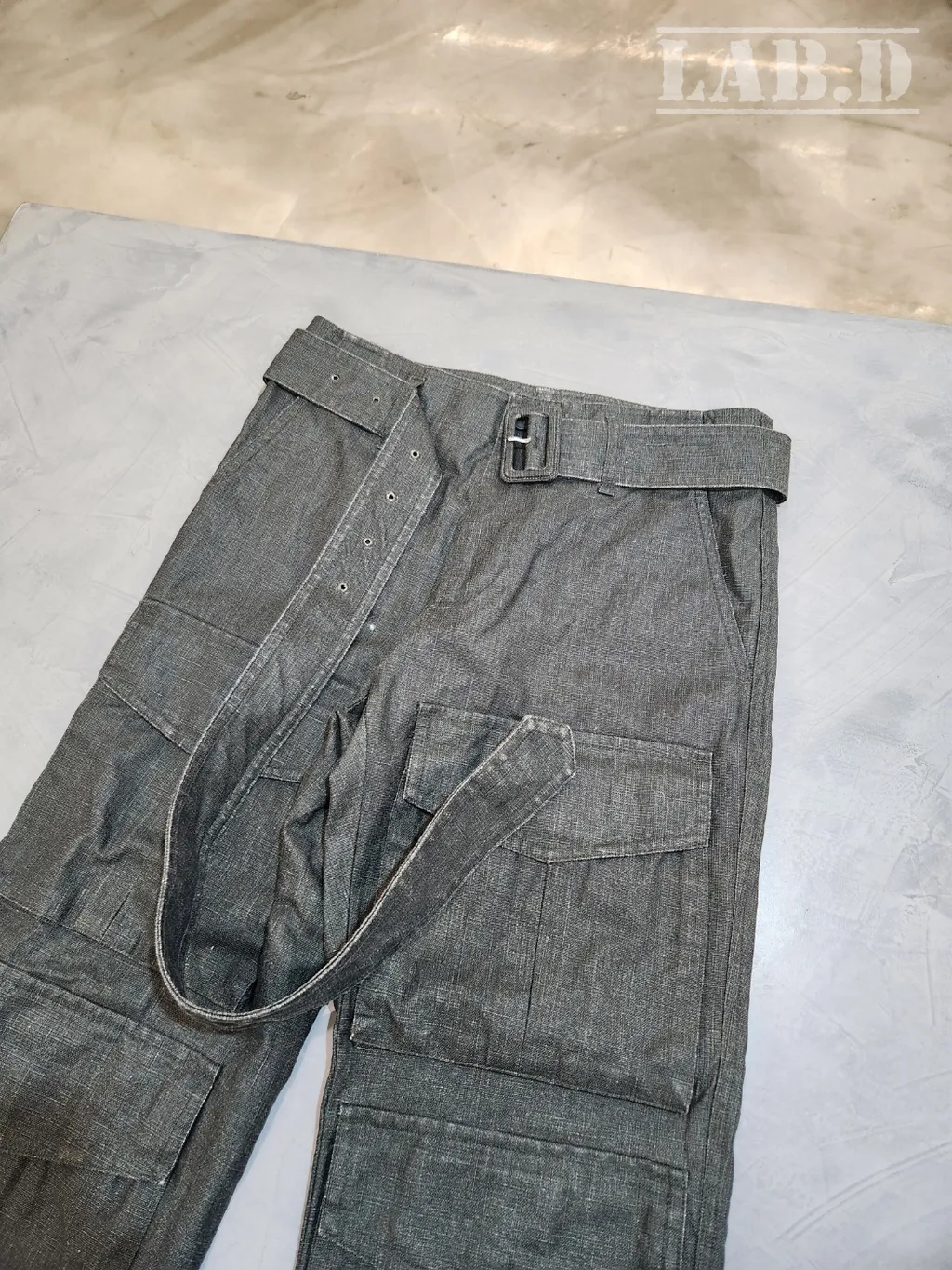 Belt-Loop Casual Pants