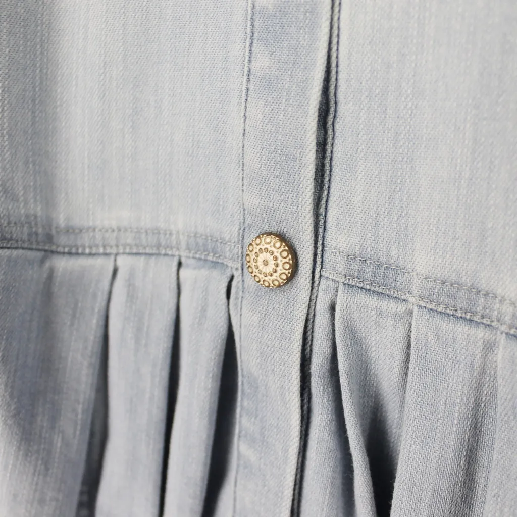 Teen Cotton Denim Dress