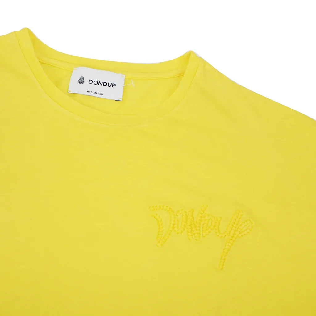 Cropped Cotton Jersey T-Shirt