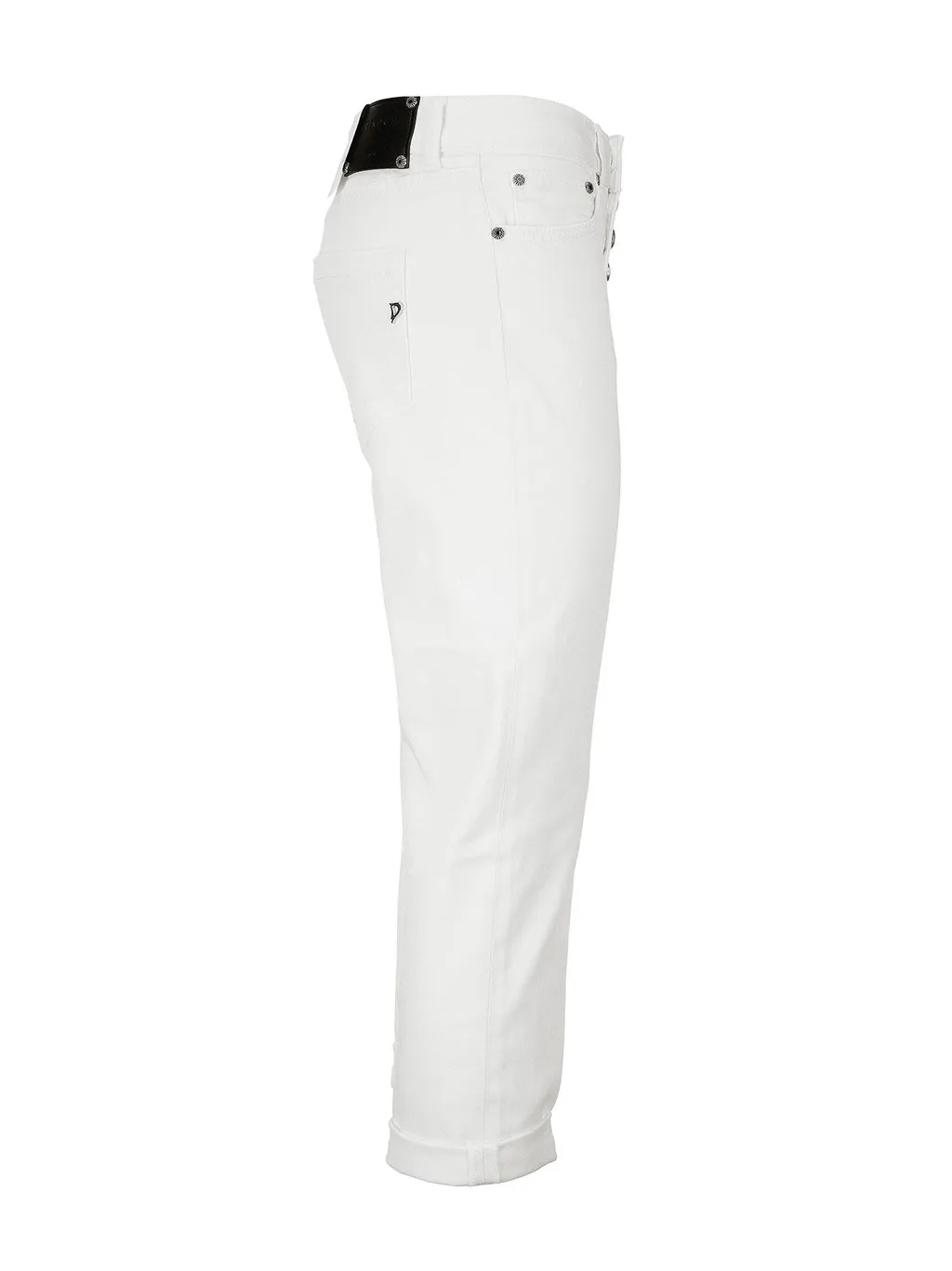 Koons Logo-Patch Cropped Jeans