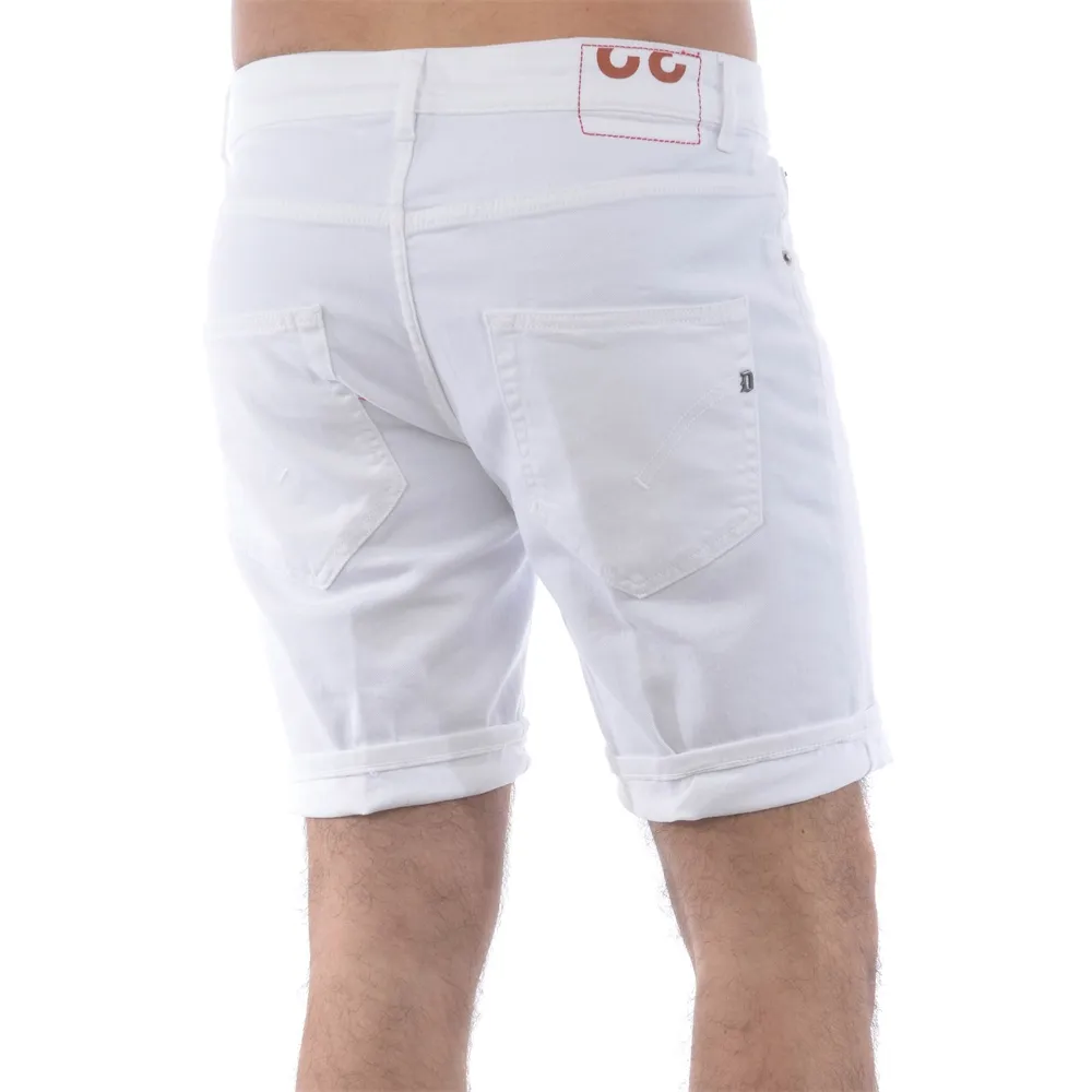 Turn-Up Hem Denim Shorts