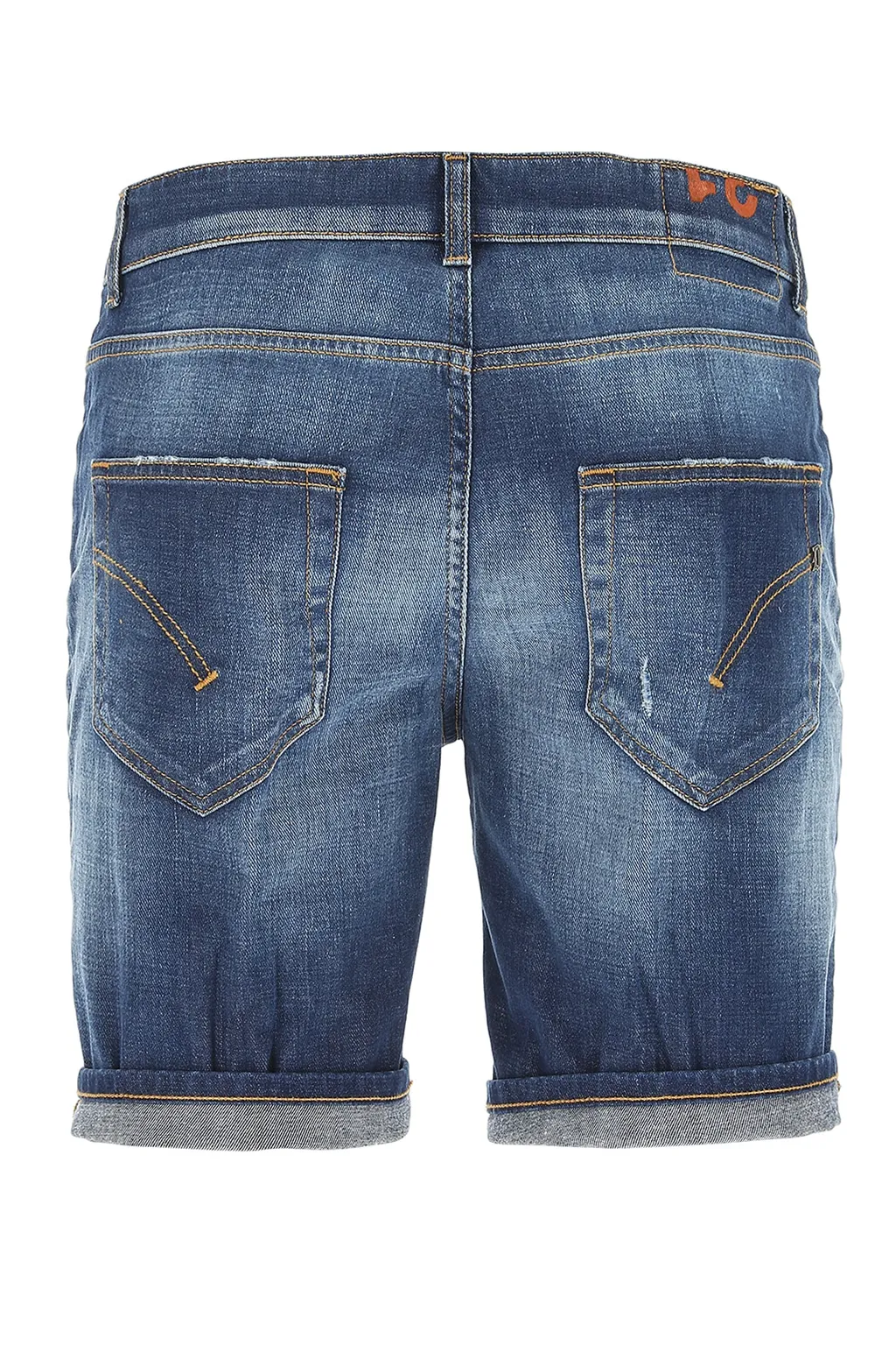 Worn Denim Shorts