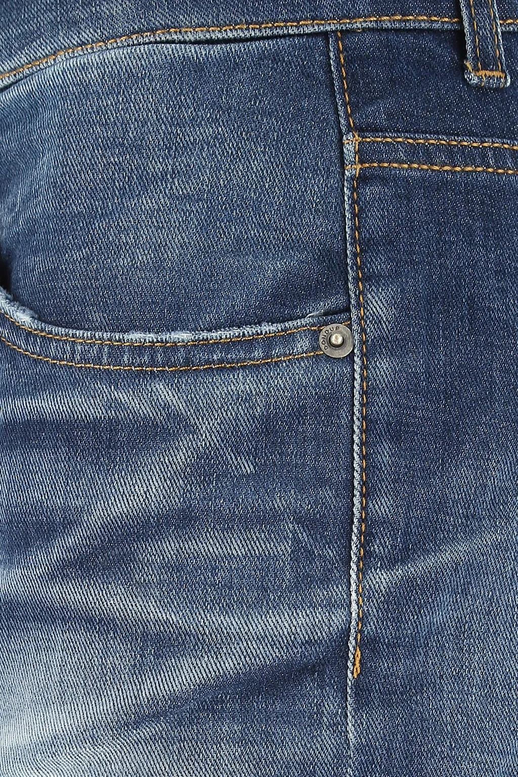 Worn Denim Shorts
