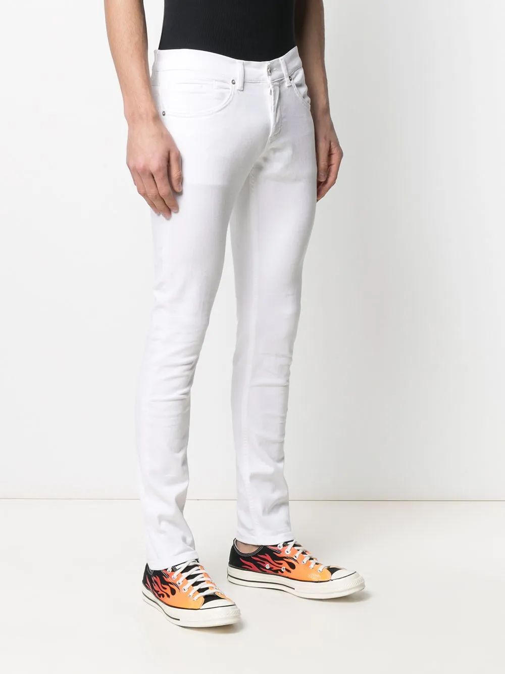 Low-Rise Slim-Fit Jeans