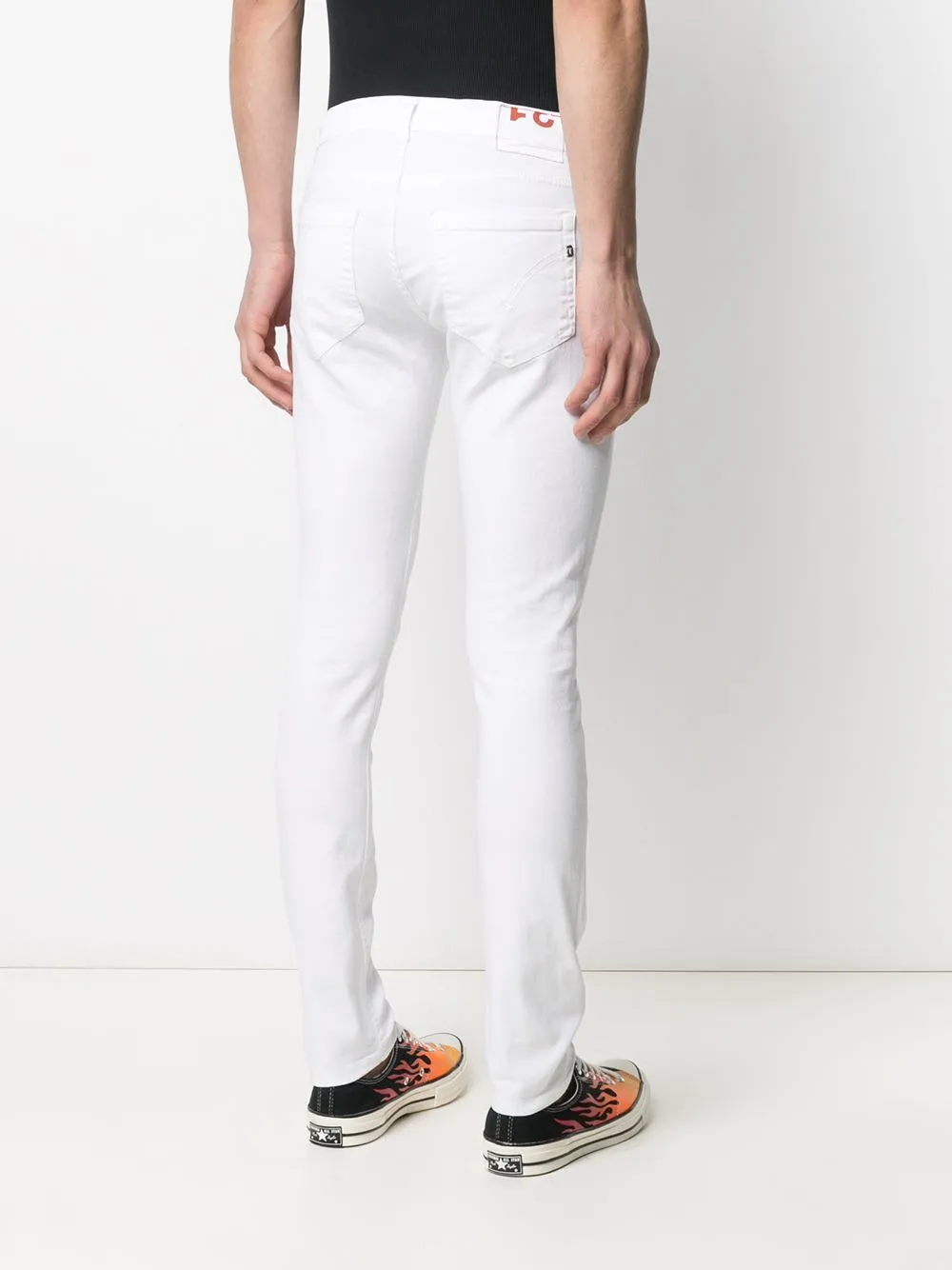 Low-Rise Slim-Fit Jeans