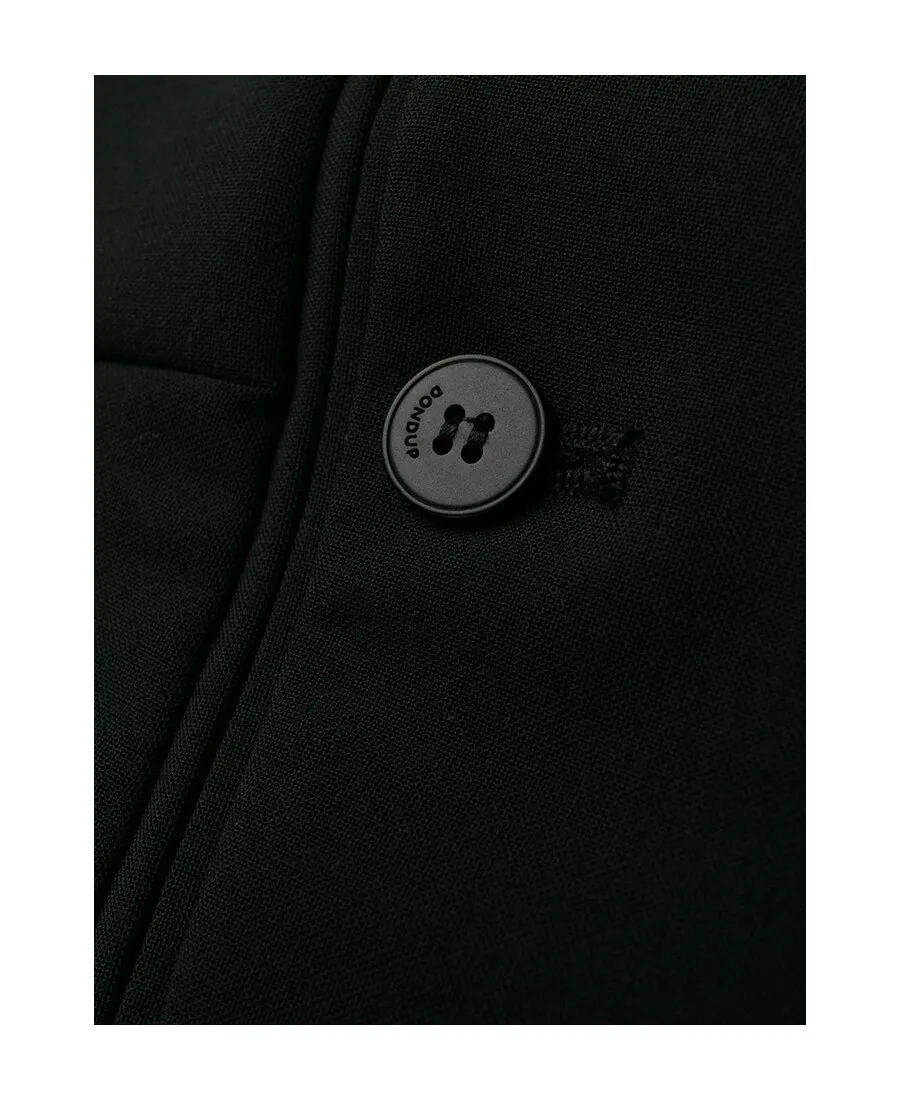 Logo-Plaque Cropped Slim-Fit Trousers